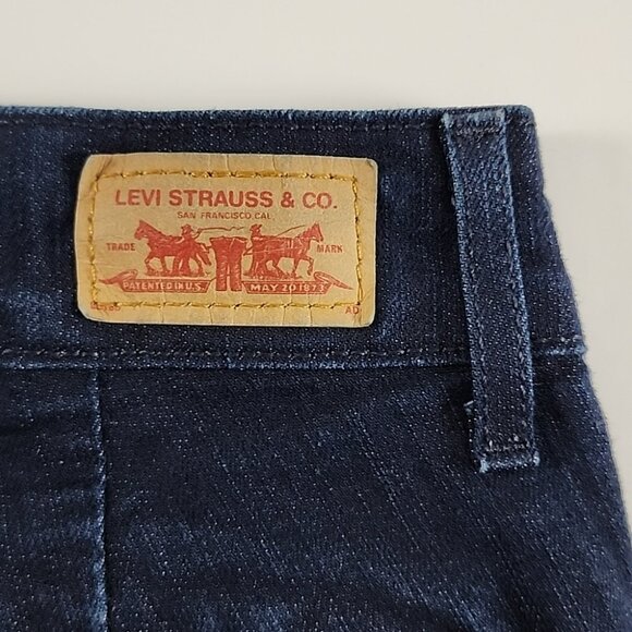 Levi's Women's Cargo Jeans Blue Denim Slim Skinny Zip Ankles Stretch Size 2M - Picture 4 of 14